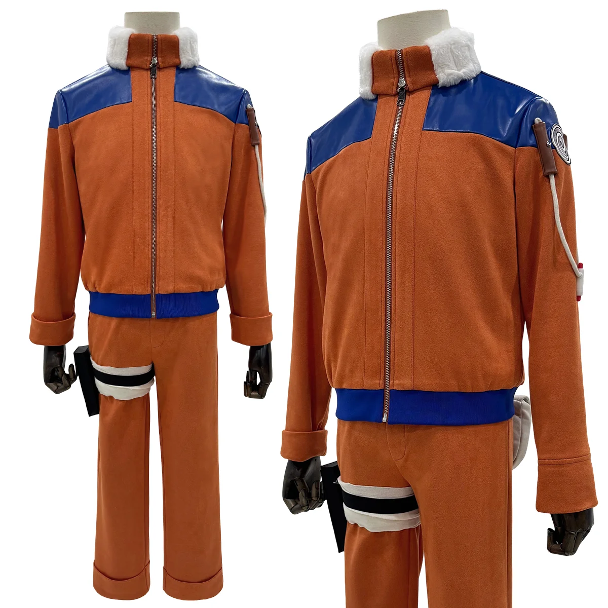 HOLOUN Anime Uzumaki Cosplay Kostuum Tiener Periode Jas Broek Tas Cos Conventie Gift Unisex Volwassen Versie