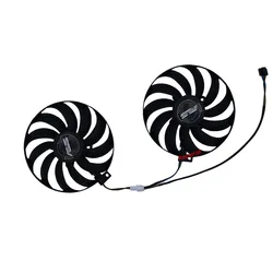 Video Card Cooling Graphics Cooler Fan For ASUS Dual Radeon RX 5700 XT RX 5700XT EVO OC 8GB GDDR6,2Pcs/Set,FDC10U12S9-C