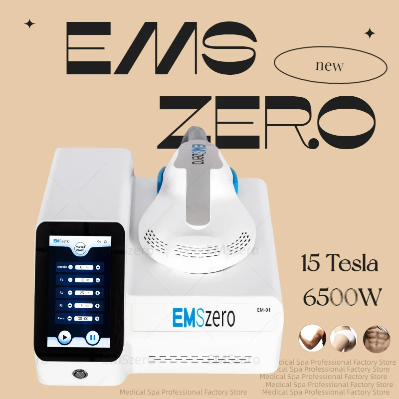 

Стимуляция мышц сжигание жира EMSzero 15Tesla 6500w NEO электромагнитный профессиональный портативный инструмент для похудения Nova