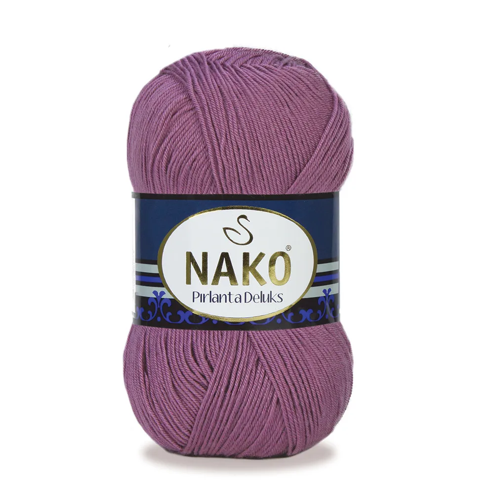 Nako Pırlanta Deluks Hand Knitting Yarn, 100 Grams 390 Meters, 29 Colors, Premium Micro Acrylic, Rope, Jumper, Shawl, Home Textile, Scarf, Beret