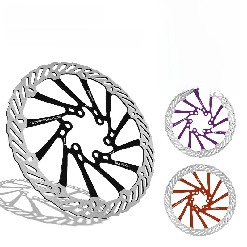 AliExpress BUCKLOS G3 Bicycle Rotor 160/180/203MM Bike Hydraulic Disc Brake Rotor Heat Dissipation Bike Brake Disc Road MTB Rotors for SRAM