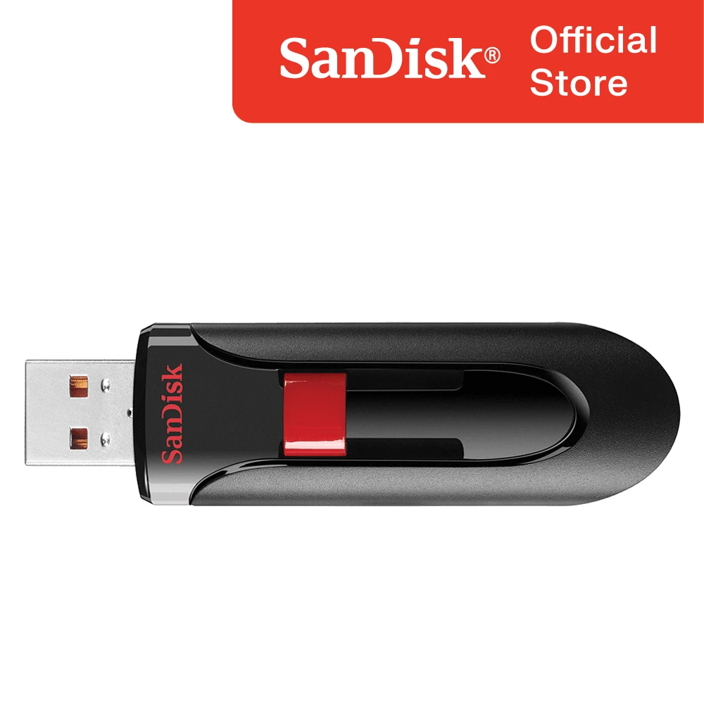 [SanDisk Official Partner] SanDisk USB Memory Cruzer Glide CZ60 32GB 64GB 128GB 256GB large capacity for Usby