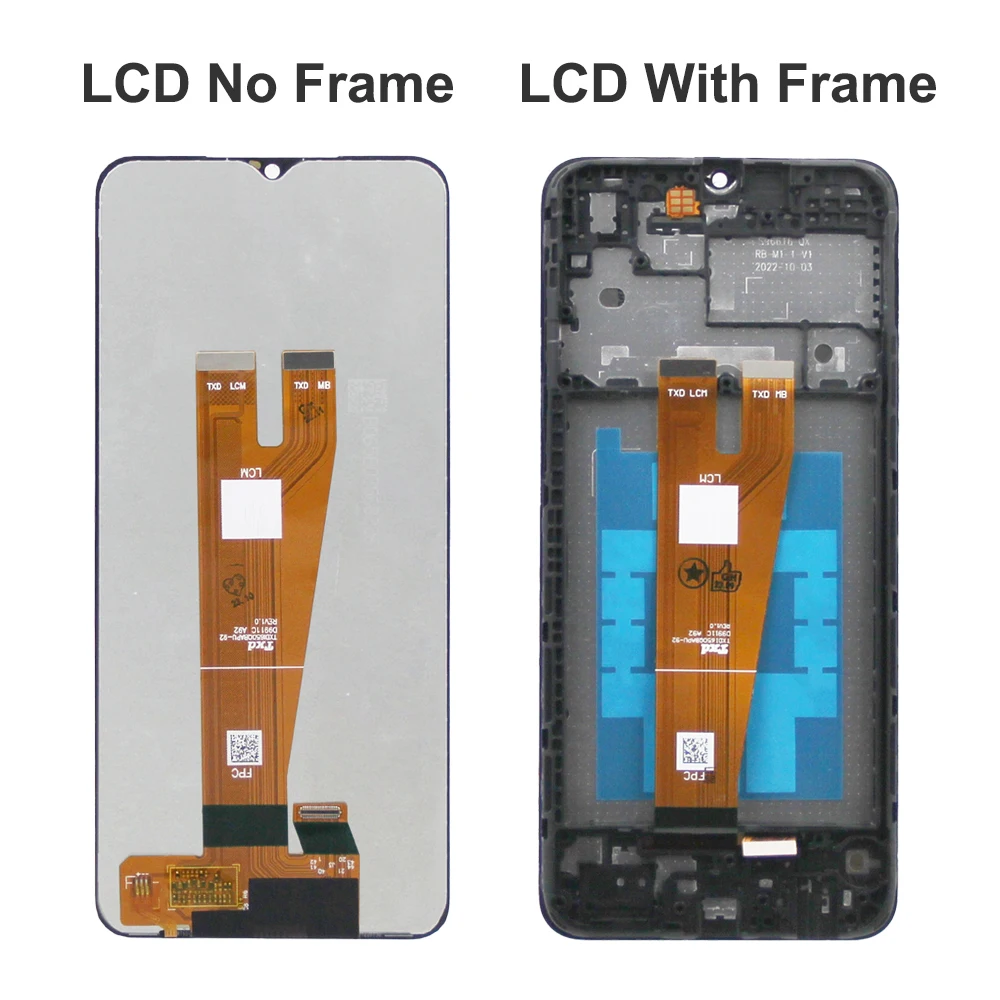 With Accessory, For Samsung A04 LCD Display Touch Screen Digitizer For Samsung A045 A045F A045M A045F/DS Display With Frame