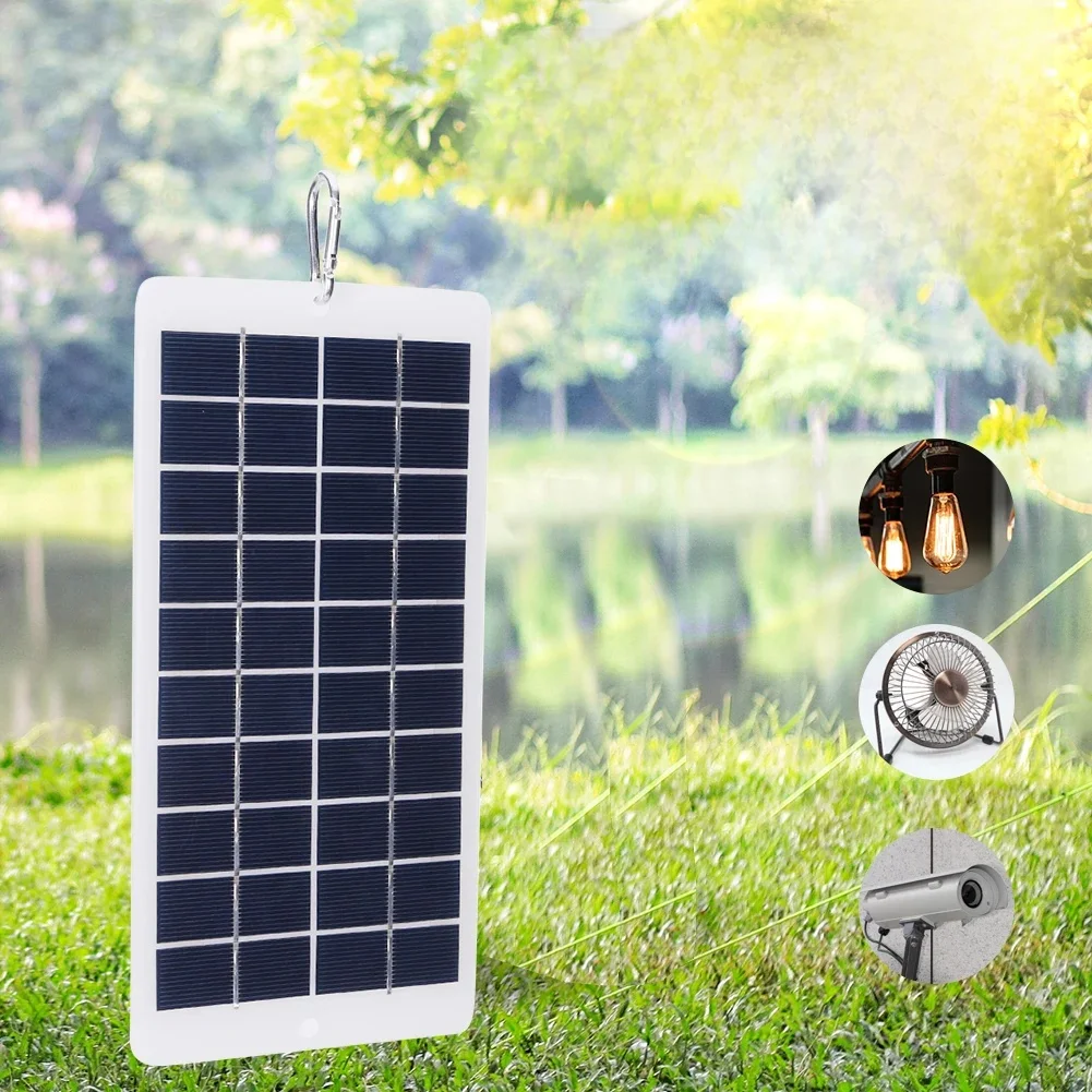 20/10W Panel słoneczny 5V płyta słoneczna z USB bezpieczne ładowanie stabilizacja ładowarki przenośnego układu słonecznego do ładowarka domowa na zewnątrz — zdjęcie produktu 7