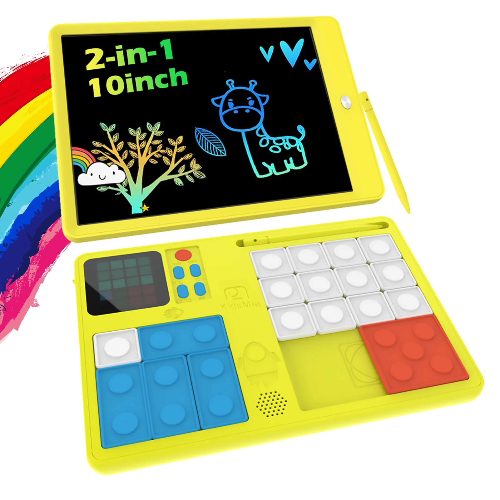 Drawing Tablet Slide Puzzle 2 in 1 Sensor Game 10