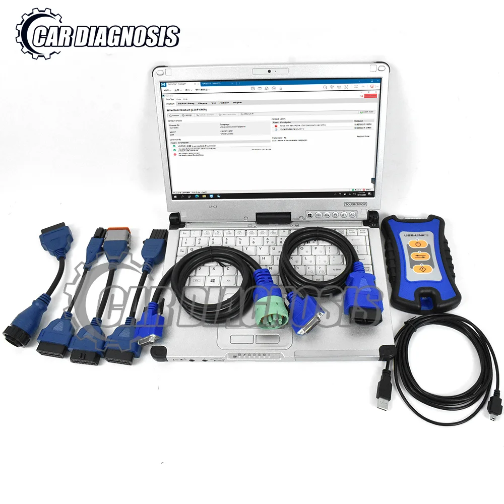 

Heavy Duty Truck For NEXIQ link 3 Version OBD Fault Detector Diesel Engine For NEXIQ-3 USB Link OBD2 Diagnostic tool c2 laptop