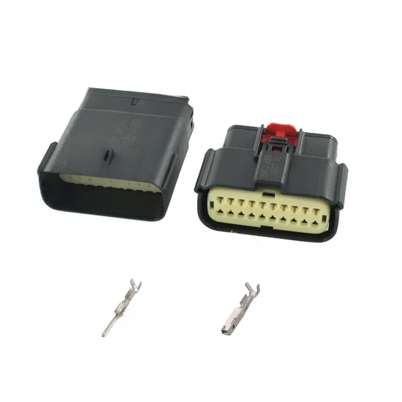 1 zestawów 20pin molex automotive electric wire męskie żeńskie złącze wtykowe 33482-2132 33472-2001 dla Ford Mondeo EDGE — zdjęcie 2