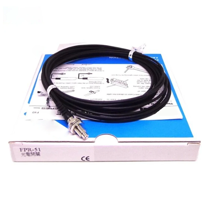 

FPR-51 FPR-52 FPR-54 FPR-56S Original & New Reflex Type Optical Fiber Unit Photoelectric Switch Sensors