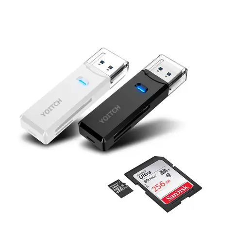 블링크 USB 2.0 2in1 마이크로SD 블랙박스 카드 멀티 리더기 yoitch 요이치