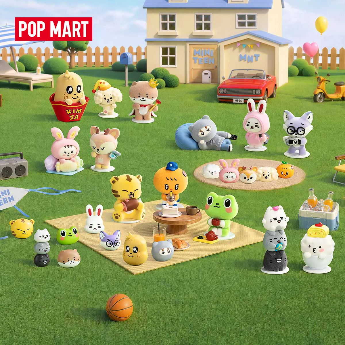 【EU】POP MART MINITEEN Healing Moments Serie Figuren 1 Stück/14 Stück POPMART Blind Box Niedliche Figuren Spielzeug