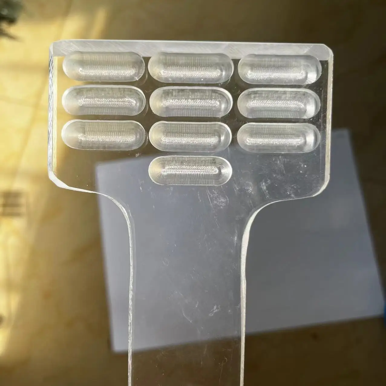 10 Holes Manual Capsule Counter Hand Tablet Counting Machine Board DIY Tablet Tray Plate for Size 00# 0# 1# 2# 3# 4# 5#
