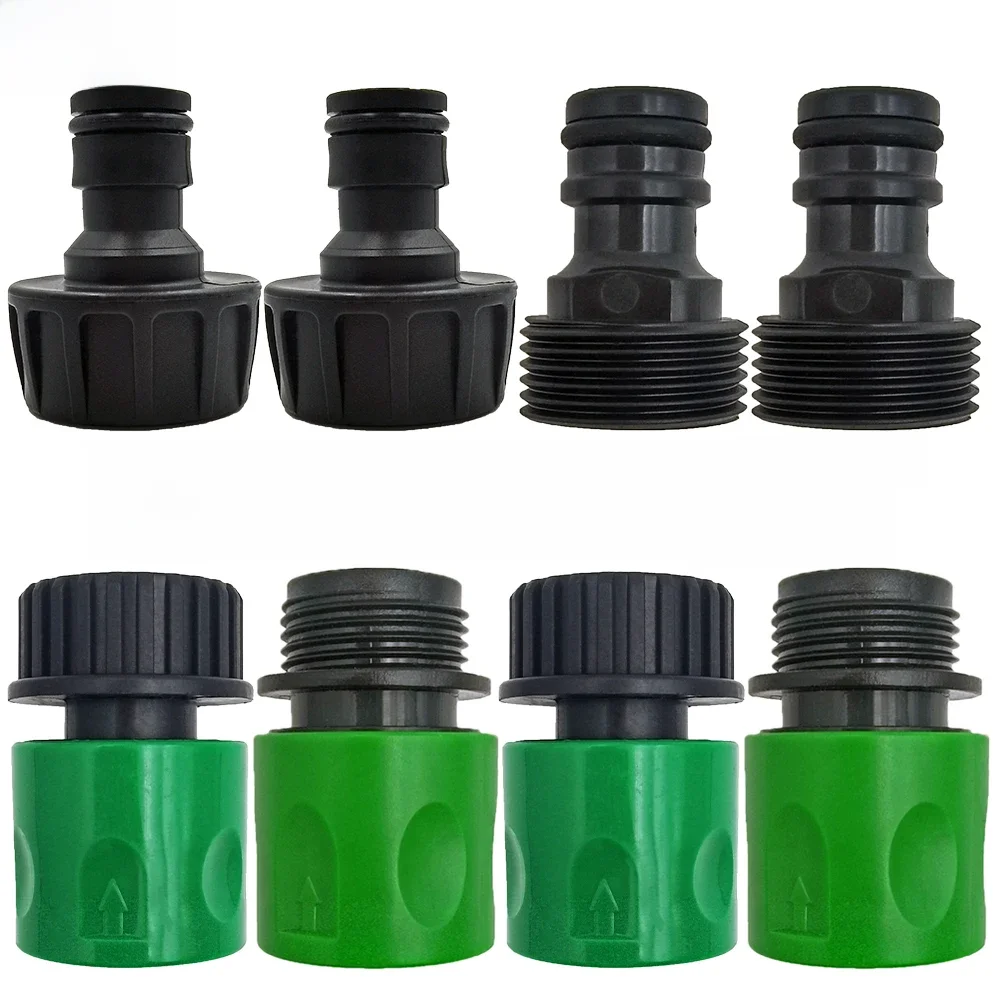 Oasis connecteur rapide mamelon EURO USA 3/4 pouces mâle fileté tuyau adaptateur pour jardin tube système d'arrosage d'irrigation goutte à goutte