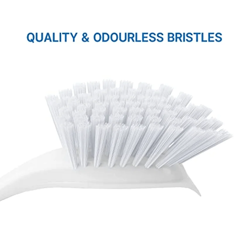 1pc Dish Brush With Handle Kitchen Scrub Brushes For Cleaning Dish Scrubber With Stiff Bristles For Sink Pots Pans