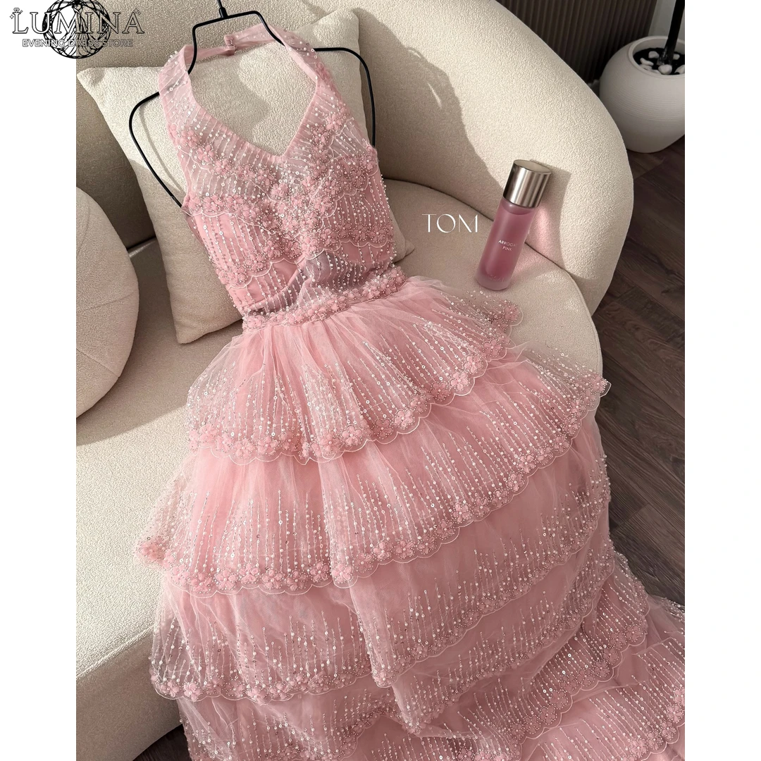 

Lumina Satin Evening Dresses Wedding Guest Dress Woman Fishtail Skirt Elegant Bridesmaid Party Dress Custom Made Slit Prom 2026