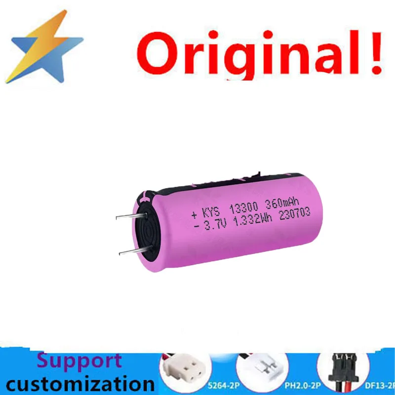 buy more will cheap Pure cobalt 3A 13300 3.7V 360mAh polymer lithium battery with UN38.3 Kai capacitive battery