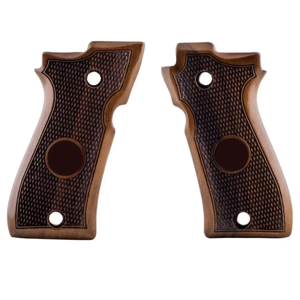 

Salvatore Beretta 81 & 84 Grips with Walnut Handle - Tactical Airsoft Equipment Pistol PB Tactical Hunting Accessories