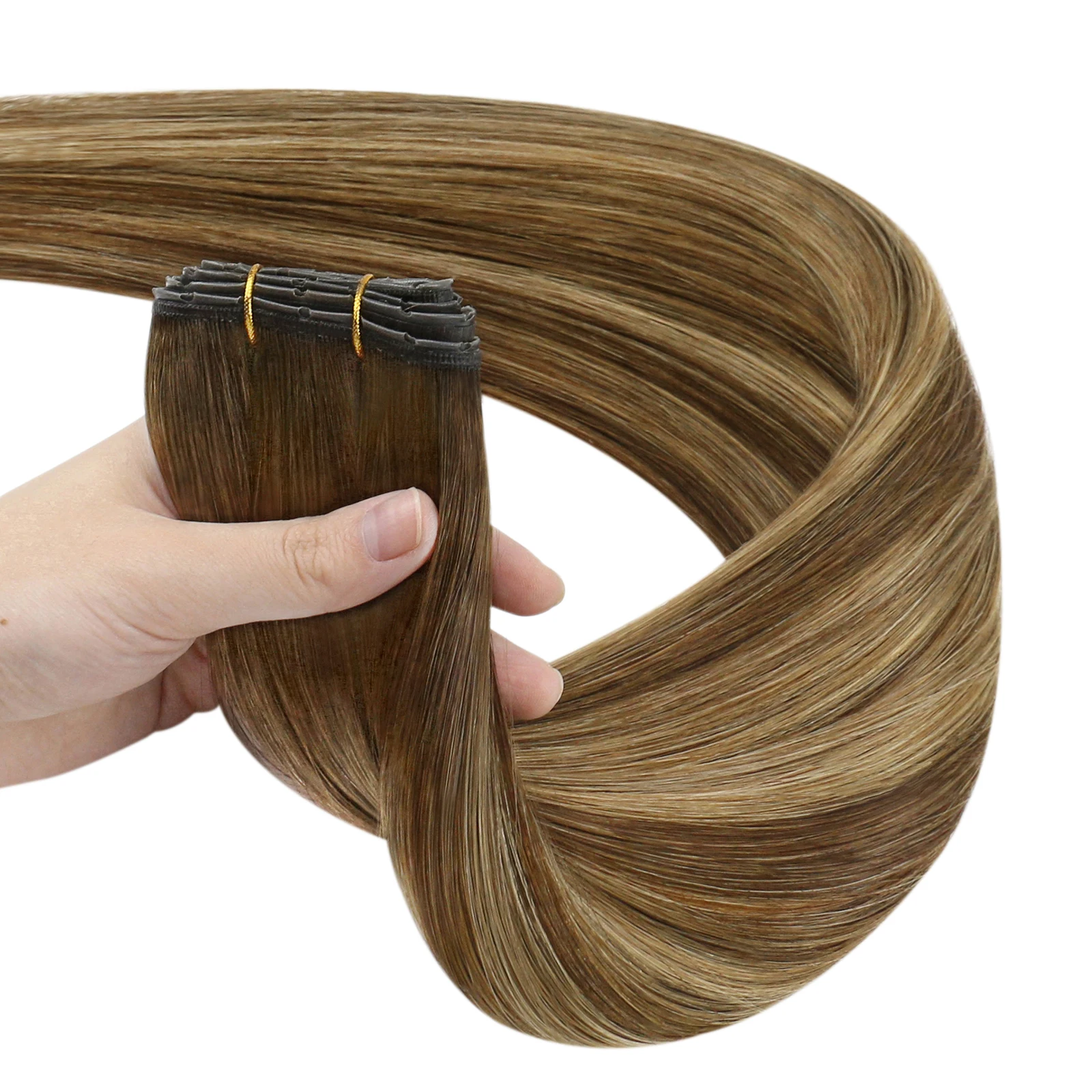 [ใหม่] ต่อผมแบบผีเสื้อ Moresoo แบบ PU Hole Weft เพิ่มวอลลุ่ม ผมแท้ ต่อผมแบบมองไม่เห็น ด้านหลังแบบ Double Sided Genius Weft แบบ PU Hole Weft เพิ่มวอลลุ่ม ผมแท้ ต่อผมแบบมองไม่เห็น ด้านหลังแบบ