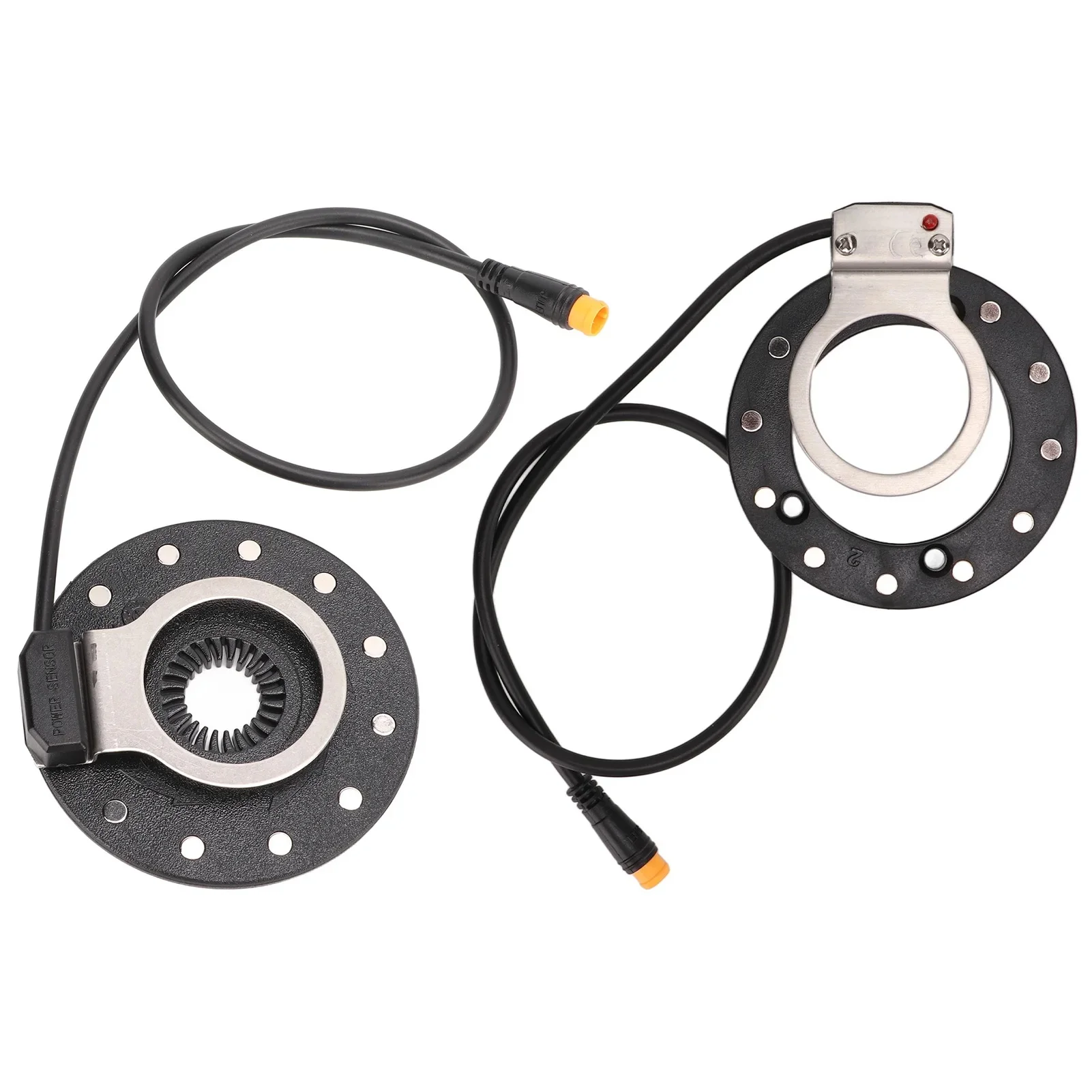 AliExpress Qiilu Electric Bicycle Assist Sensor High Sensitivity 12 Magnets Right Dual Hall Sensor Electric Bike Pedal Accessories