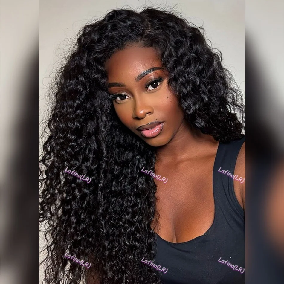 Black Hd Lace Front Wig Curly Wigs Human Hair Brazilian Remy 13x6 Water Wave Quality Human Hair Wig 13x4 Deep Wave Frontal Wigs