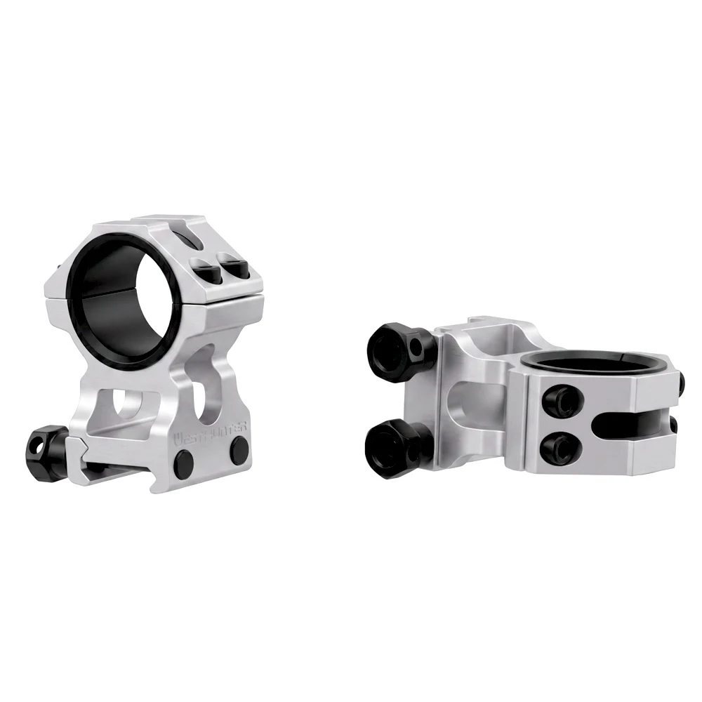 WESTHUNTER Universelle taktische Zielfernrohrhalterungen 25,4 mm/30 mm Doppelringe Vollständiger CNC-Prozess Picatinny 20 mm optische Sehenswürdigkeitenhalterungen – Detail 12