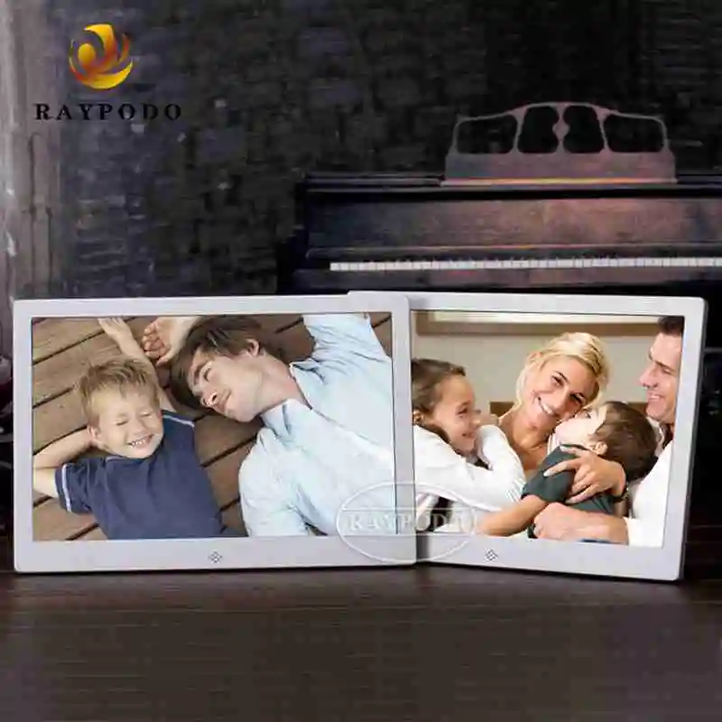 Raypodo 7 Inch Metal Front Cover Digital Photo Frame