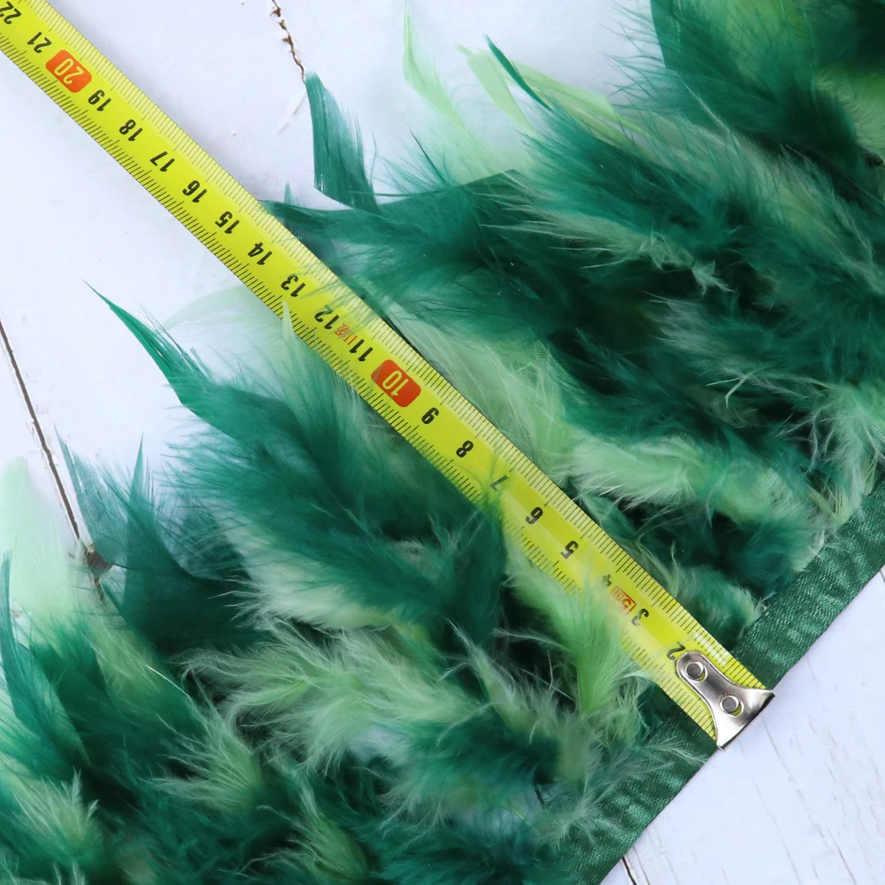 Real Feather Cuff Snap Bracelet para mulheres, punhos, manga de pulso, decorativa, verde, moda