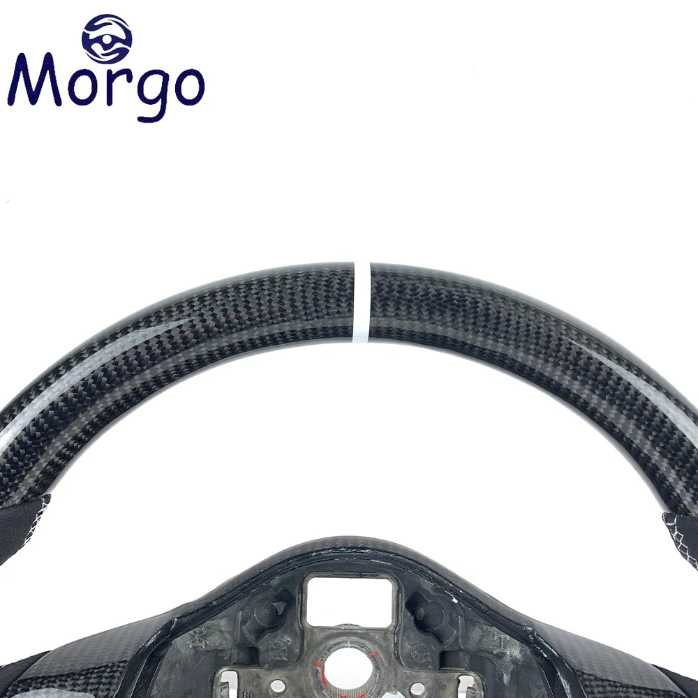 Custom CarbonFiber Steering Wheel For Volkswagen MK6 Steering Wheel For VW golf 6 7 8 R MK6 MK7 MK8 GTT steering Customizable