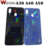 New For Samsung A30 Back Battery Cover Door Rear Glass Housing Case For Samsung A40 Battery Cover A305 A405 A50 Housing