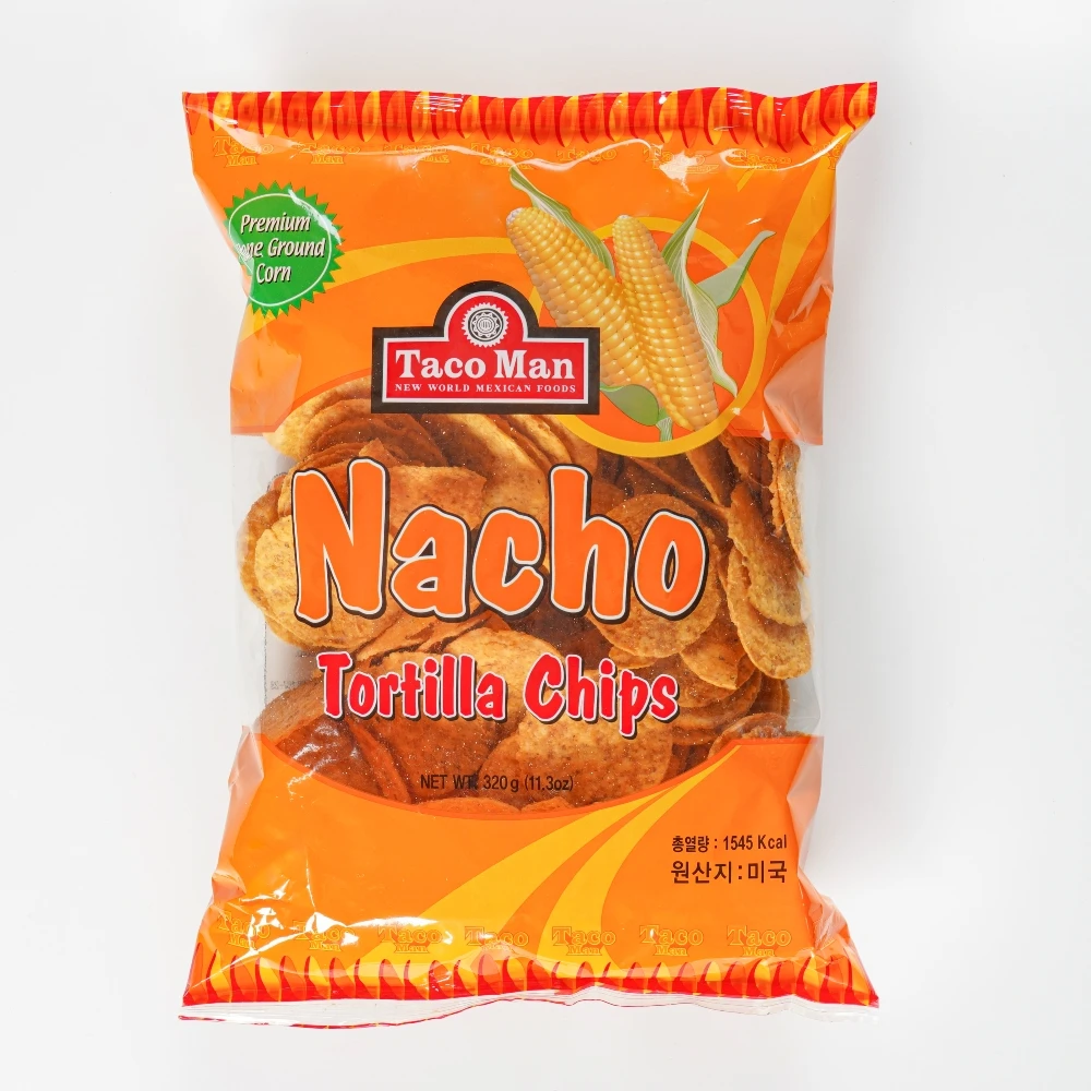 Tacho Man Nacho Tortilla Chips 320g x 3 rods