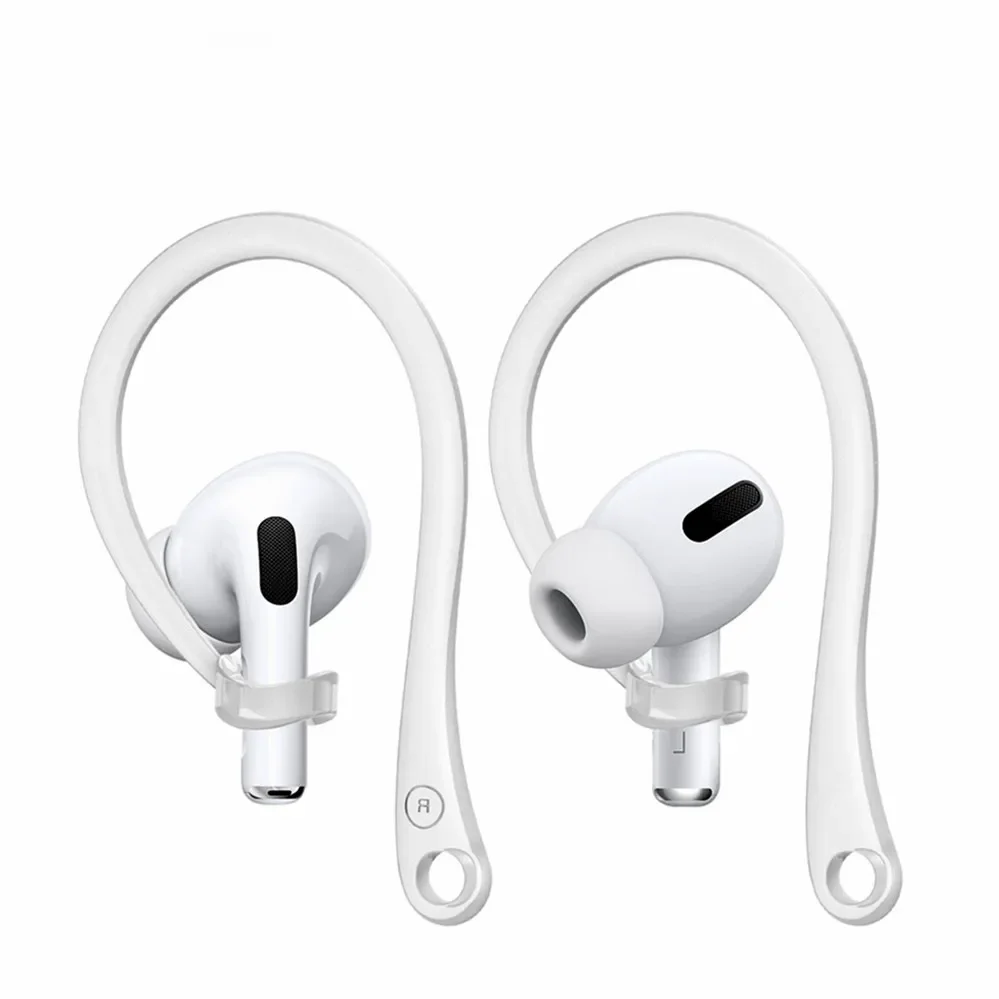 Crochets d'oreille en Silicone pour Apple Air Pods Pro2, accessoires Anti-chute, support pour écouteurs Bluetooth pour Airpods 1 2 3 Pro, crochets d'oreille de sport
