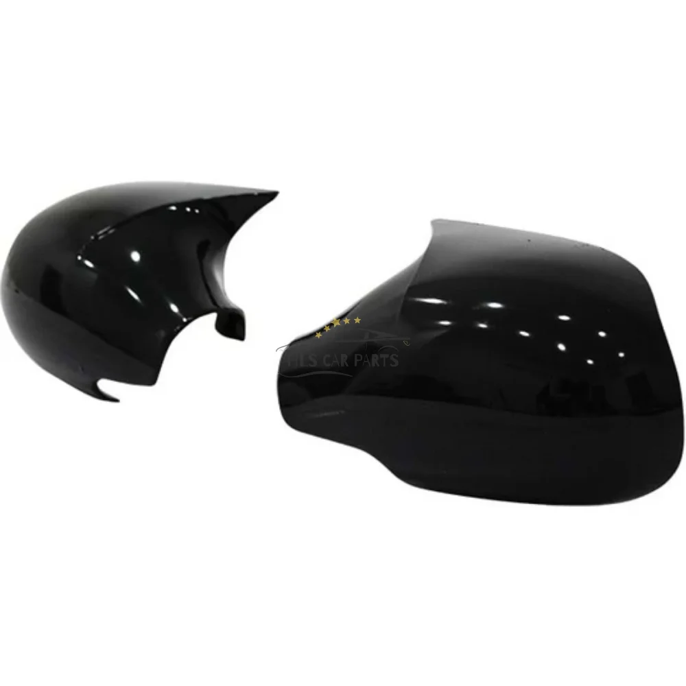 Mirror Cover for Peugeot 206+ GTI VTI HDI Sport RC CC GT 1998-2012 Car Accessories Piano Black Tuning Auto Body Kit