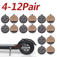 4-24PCS Brake Pads Replacement Parts for KUGOO M4 PRO electric Scooter Folding KickScooter Caliper Brake Disc Braking Parts