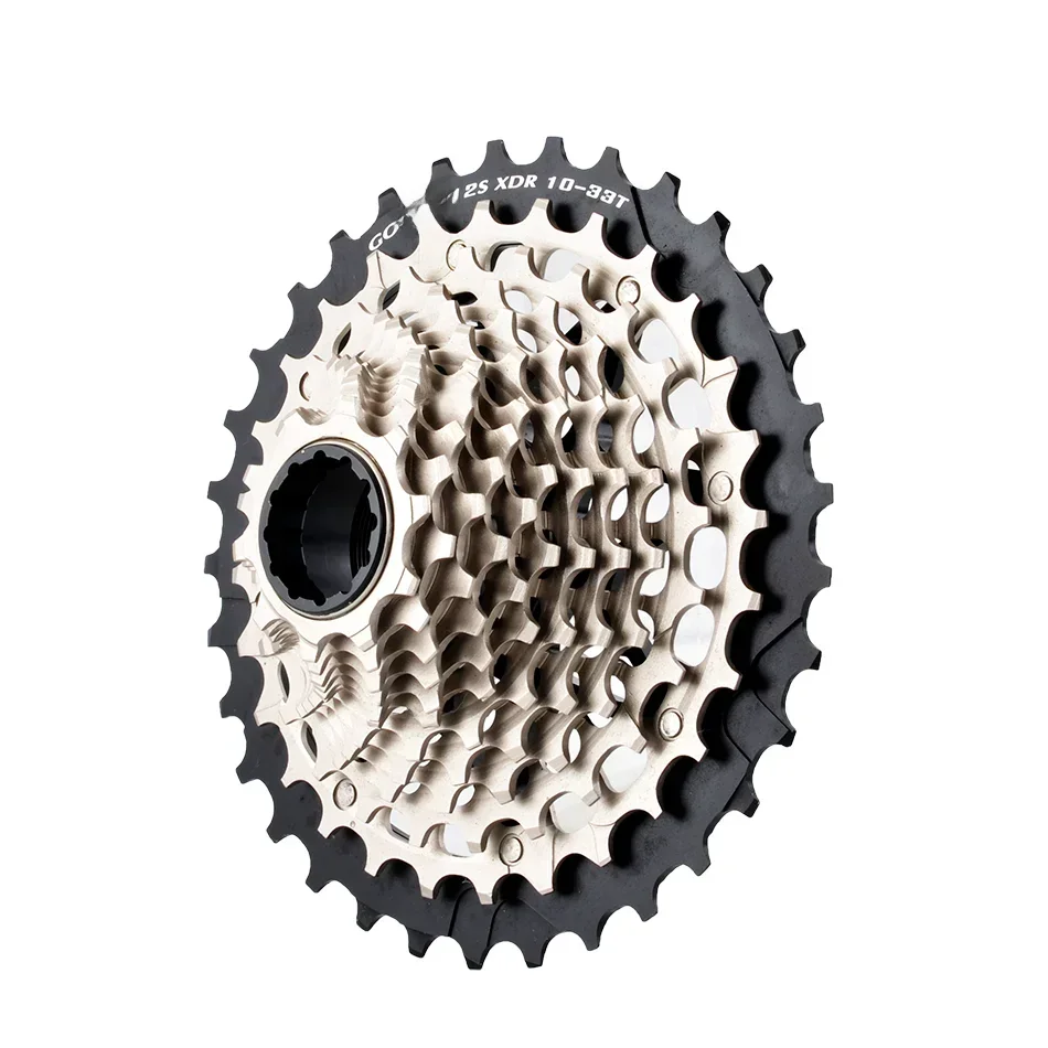 AliExpress GOLDIX Ultralight XDR Bicycle Freewheel 10T-28T/10T-33T/10T-36T CNC Hollowout 12 Speed Bicycle Cassette for Road Bike and Gravel