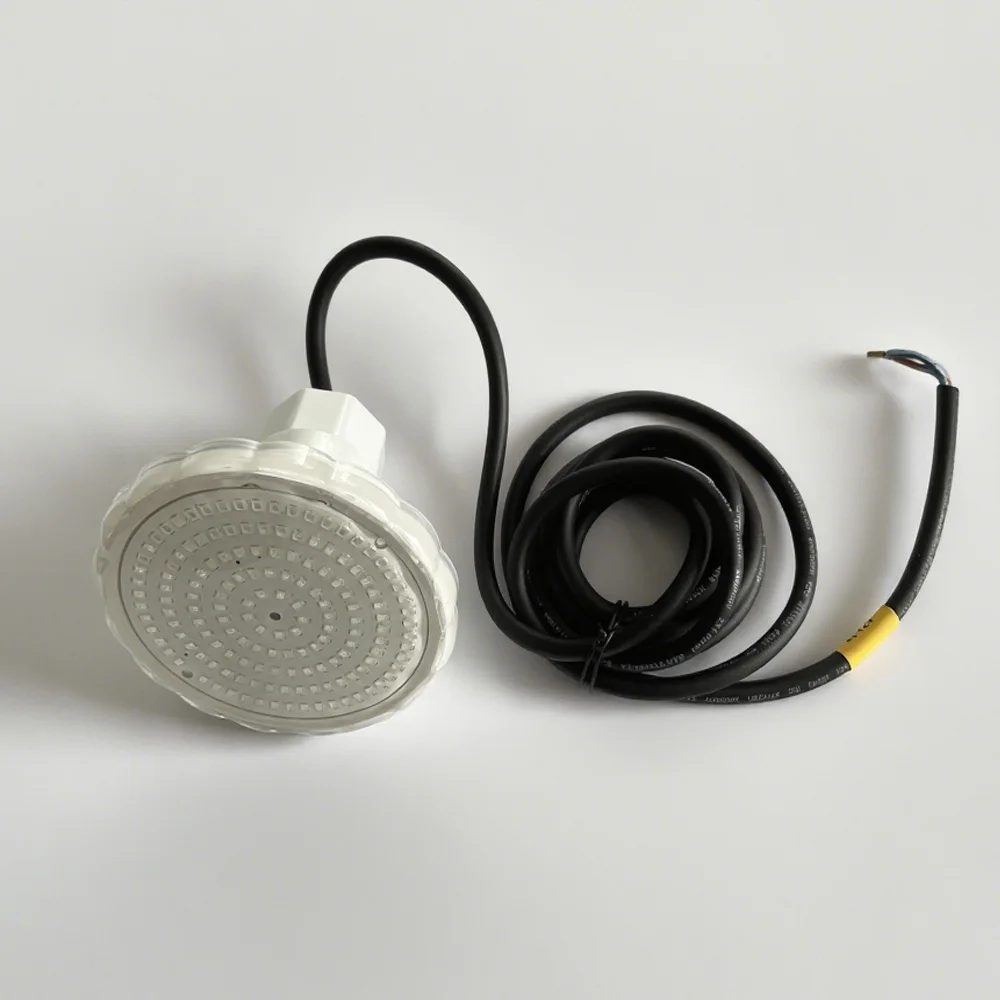 

1.5“ RGB Pool LED IP68 Waterproof 12W Switch ON/OFF Sync Colorful AC12V Resin Filling Cold White