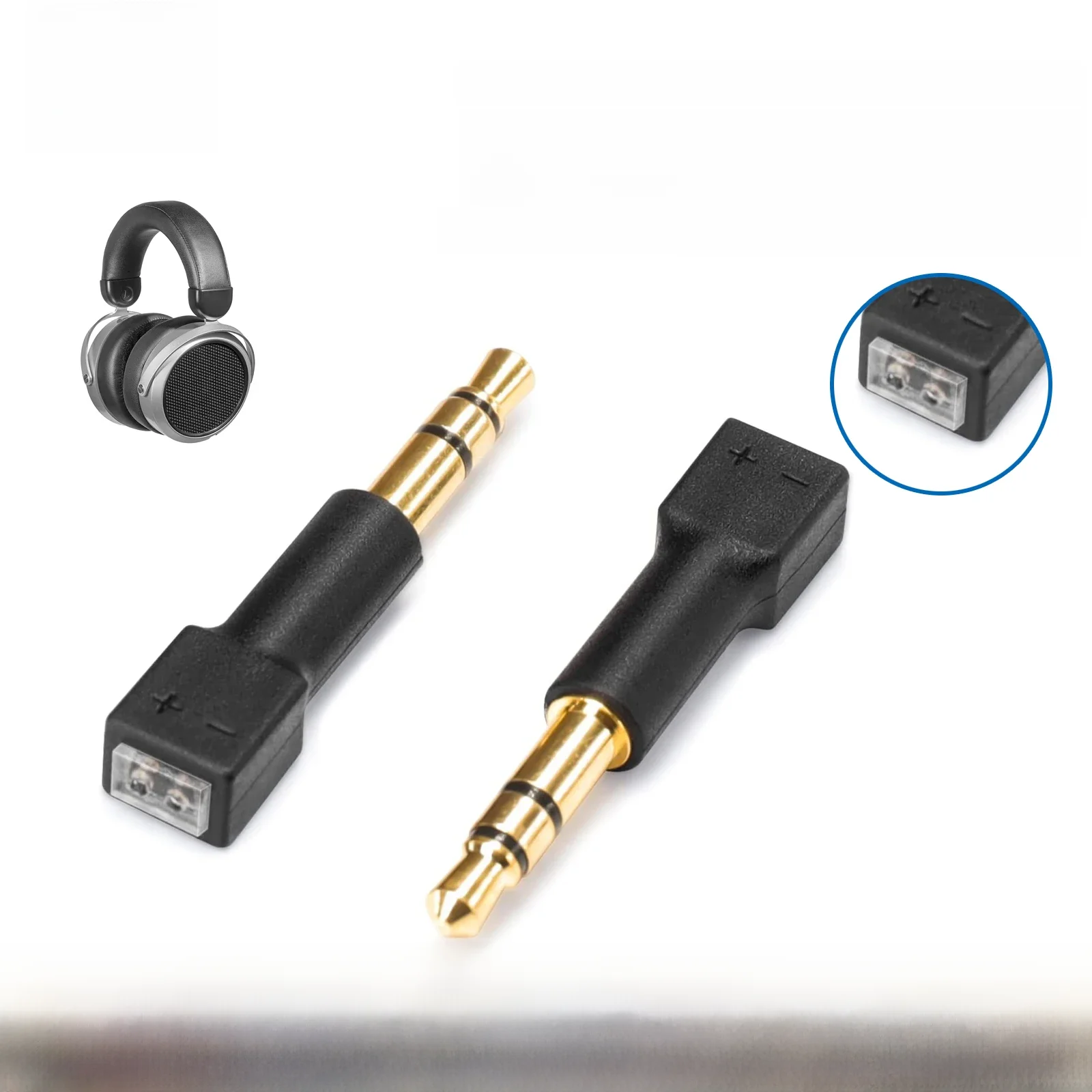 1 para adapterów 3,5 mm do MMCX / adapterów 3,5 mm do 0,78 mm do słuchawek OKCSC M1 M2 ZX-1 WTD-3 Konwersja złącza pinowego — zdjęcie produktu 7