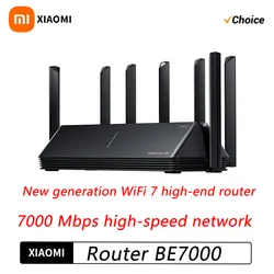 NEW Xiaomi Mi Router BE7000 Tri-Band WiFi Repeater VPN 1GB Mesh USB 3.0 IPTV 4 X 2.5G Ethernet Ports Modem Signal Amplifier -CN