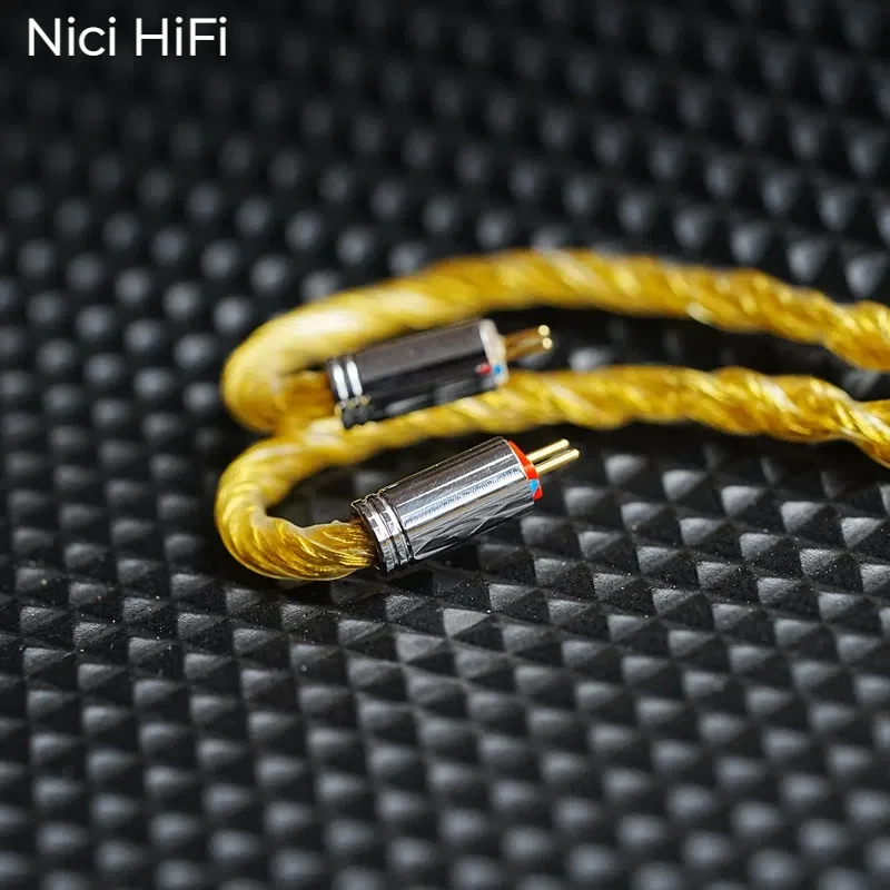 Nici HiFi-16 8 Core Earphone Cable MMCX/0.78 2Pin/Stereo 3.5mm, Balanced 4.4mm, IEM Replacement Upgrade Cable