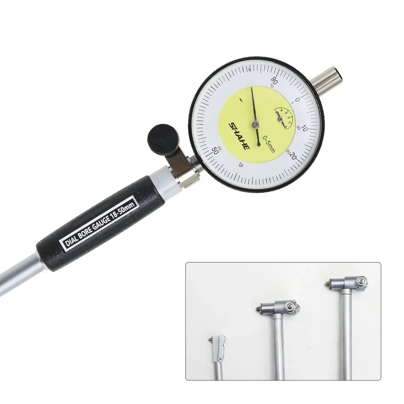 SHAHE Meten Extender Wijzerplaat Boring Gauge Set 18-50/50-100/100-160mm Interne Maatregel Cilinder Instrument 0.01mm - afbeelding 2