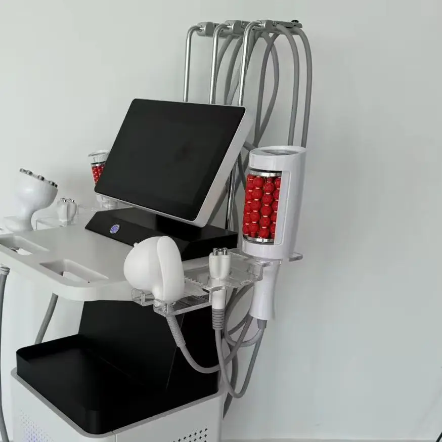 

Аппарат для кавитации и роликового массажа MYOslim: сжигание жира, подтяжка кожи, уменьшение объемов, RF-лифтинг для лица