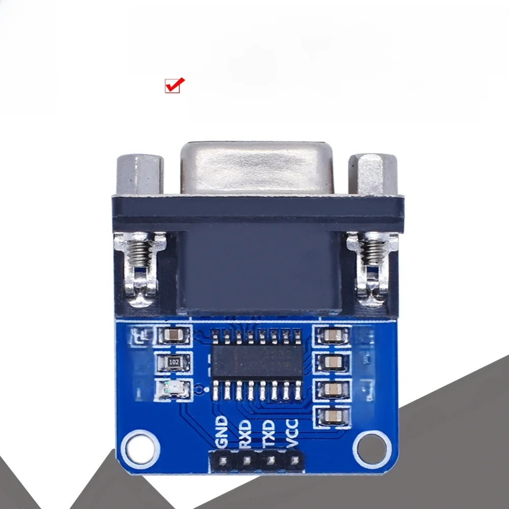 MAX3232 Moduł konwertera portu szeregowego RS232 na TTL Złącze DB9 MAX232 dla Arduino — zdjęcie 2