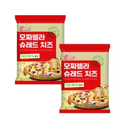 보꼬네 모짜렐라 슈레드 치즈 1kg+1kg