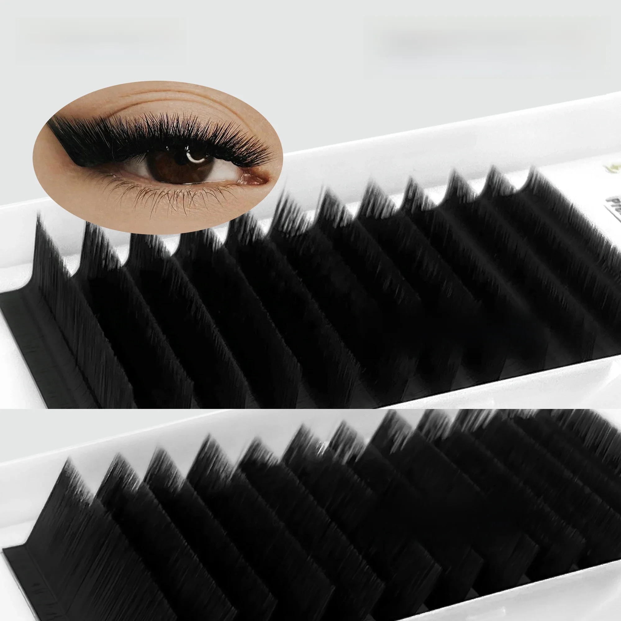 ABONNIE M L Curl Easy Fanning Auto Fans Extension de cils auto-trempage fabrication rapide floraison méga Volume cils