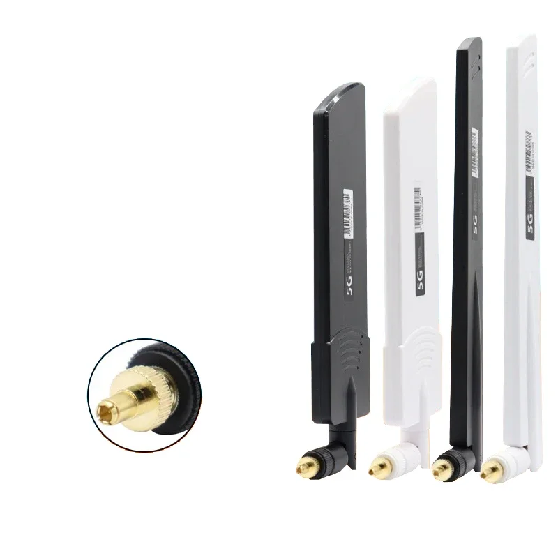 2 SZT. Antena zewnętrzna 5G CPE Pro do routera, do modemów B3115 E773, wzmacniacz WIFI pełnego zakresu pasm, 40DBI, interfejs TS9, 600-6000MHz — zdjęcie 2
