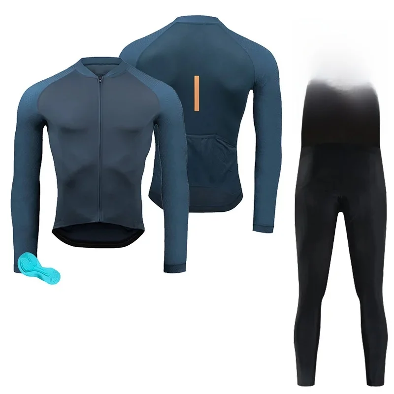 AliExpress SYN BIEHLER Team Autumn Cycling Jersey Set Bicycle MTB Maillot Ropa Ciclismo Road Bike Uniform Long Sleeve Bicicleta Clothing