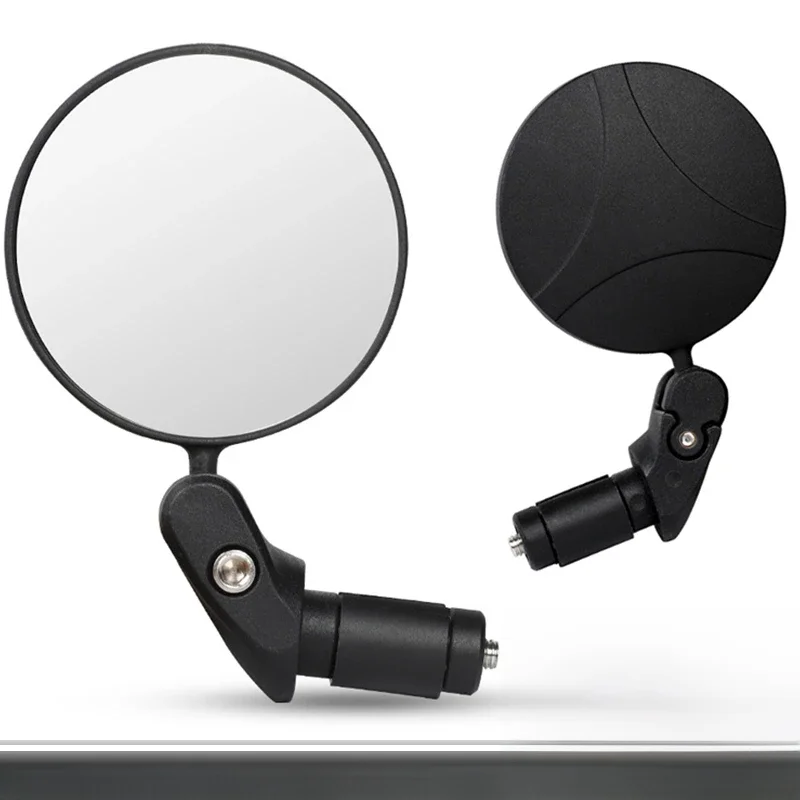 AliExpress Universal Motorcycle Handle Bar End Mirrors Round Foldable Rear View Mirrors Motorbike Bike Side