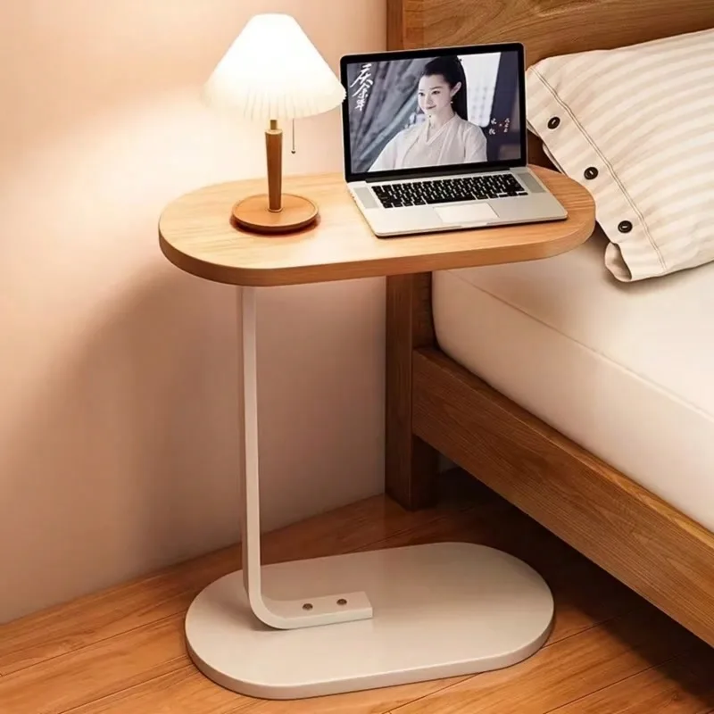 C-Shaped Coffee Side Table,Sofa Snack Table,Beside Nightstand,Balcony Corner Table,Tool-Free Assembly And Portable Style Suitable For Small Space,Living Room,,Wedding,Easy Installation.