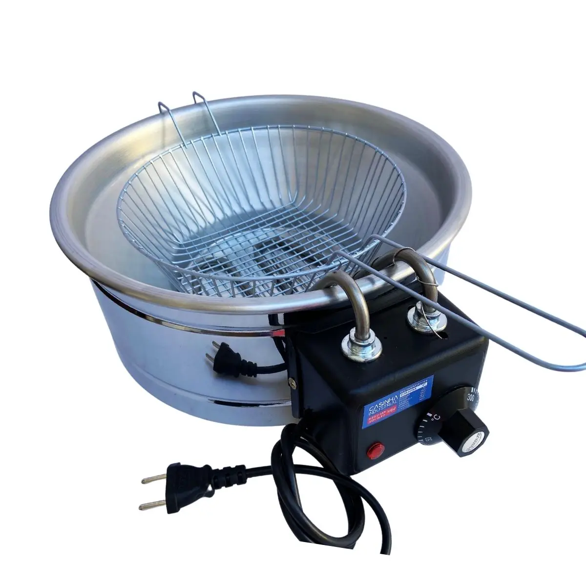 5L 220V Round Tacho Electric Industrial Fryer