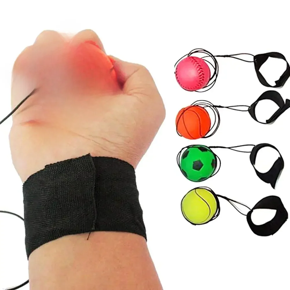 Balle d'entraînement de force au poignet en plein air, exercice de lancement, renforcement des mains, sport Portable pour enfants et adultes, jouet de lancer