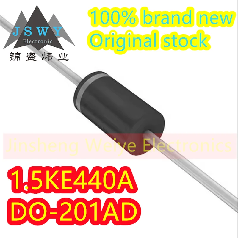 (20pieces) TVS transient suppression diode 1.5KE440A 440V unidirectional plug-in DO-201AD new original electronics