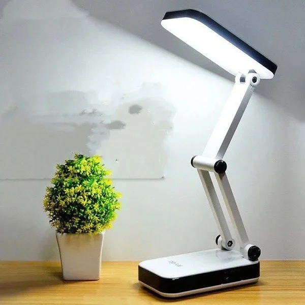 Luminária Portátil Abajur Mesa 24 Led Dobrável Recarregável